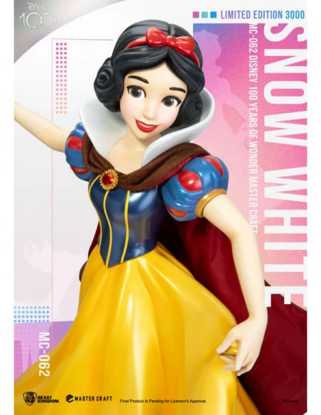 Disney 100 Years of Wonder Estatua Master Craft Snow White 40 cm