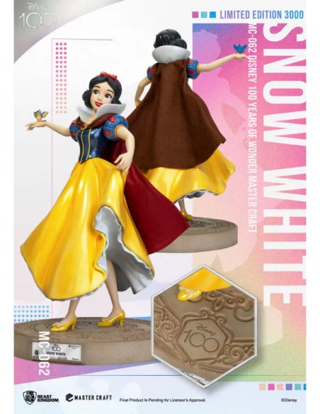 Disney 100 Years of Wonder Estatua Master Craft Snow White 40 cm