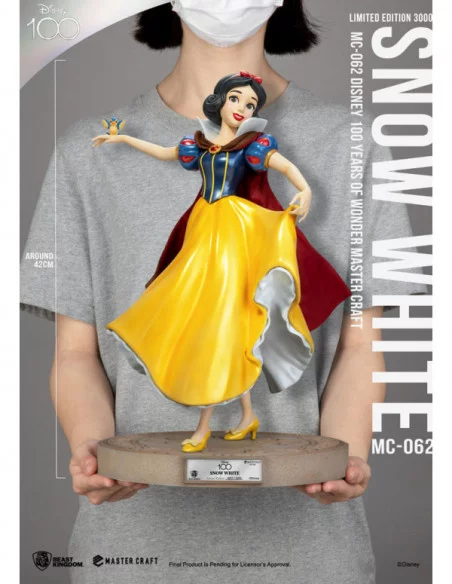 Disney 100 Years of Wonder Estatua Master Craft Snow White 40 cm