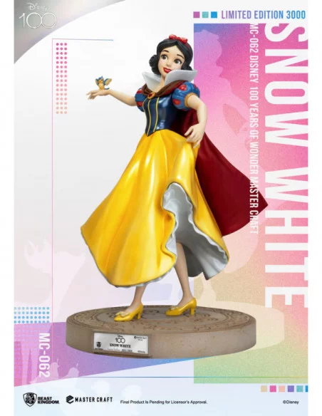 Disney 100 Years of Wonder Estatua Master Craft Snow White 40 cm