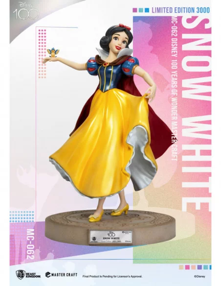 Disney 100 Years of Wonder Estatua Master Craft Snow White 40 cm