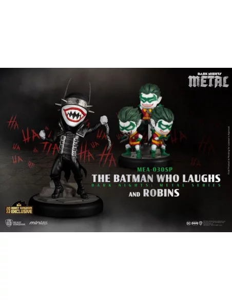 DC Comics Pack de 2 Figuras Mini Egg Attack Dark Nights: Metal The Batman Who Laughs & Robin Minions 8 cm