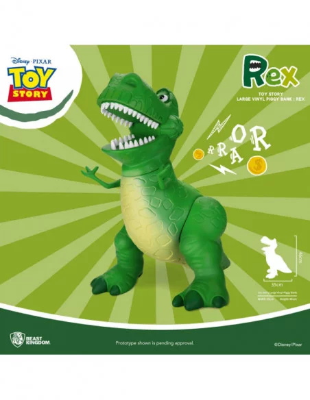 Toy Story Piggy Vinyl Rex 46 cm