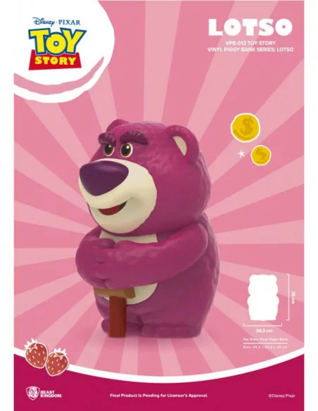 Toy Story Piggy Vinyl Lotso 35 cm