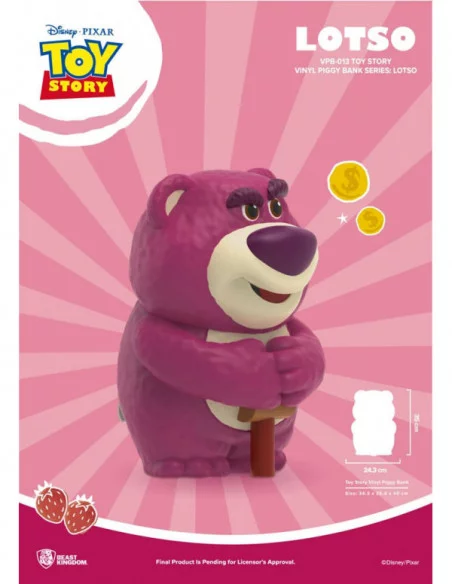 Toy Story Piggy Vinyl Lotso 35 cm