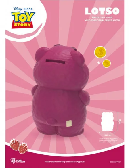 Toy Story Piggy Vinyl Lotso 35 cm