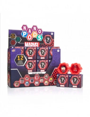 Marvel Mini Figuras NANO Wow! PODs in CDU Surtido 5 cm (24)