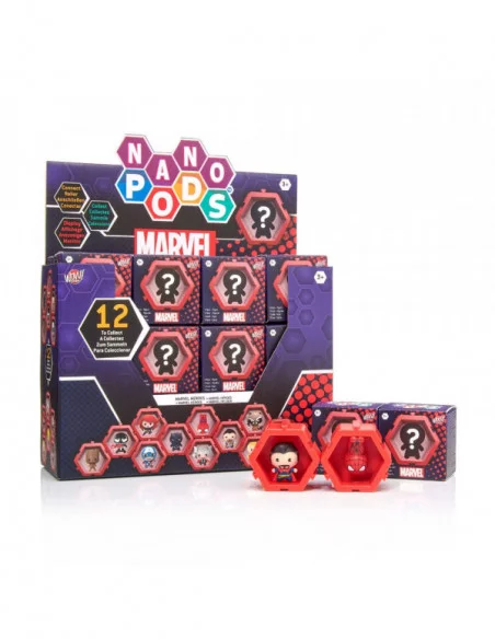 Marvel Mini Figuras NANO Wow! PODs in CDU Surtido 5 cm (24)