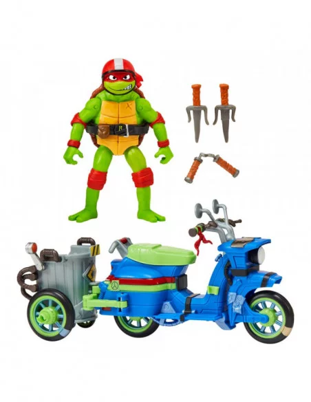 Ninja Turtles: Caos Mutante Vehículos con Figuras 30 cm Surtido (4)