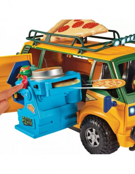 Ninja Turtles: Caos Mutante Vehículo Pizzafire Van 20 cm