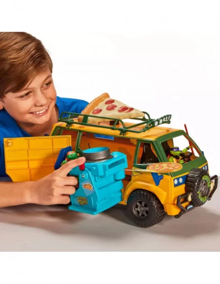 Ninja Turtles: Caos Mutante Vehículo Pizzafire Van 20 cm