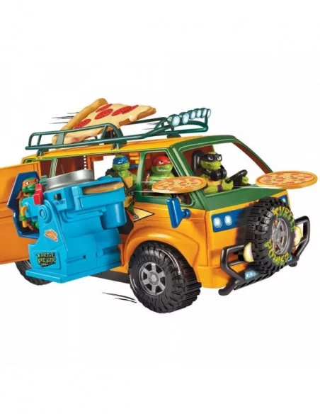 Ninja Turtles: Caos Mutante Vehículo Pizzafire Van 20 cm