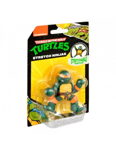 Tortugas Ninja Figuras Elásticas Classic 6 cm Surtido (24)