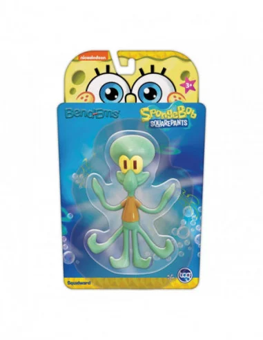 Bob Esponja Figura Bend-Ems Calamardo Tentáculos 15 cm