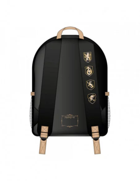 Harry Potter Mochila negro y beige Hogwarts