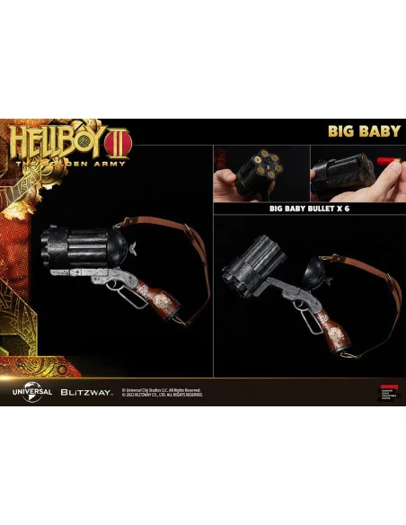 Hellboy 2: El Ejército Dorado Estatua 1/4 Hellboy 70 cm