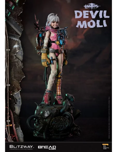 Hunters: Day After WWIII Figura 1/6 Devil Moli 44 cm