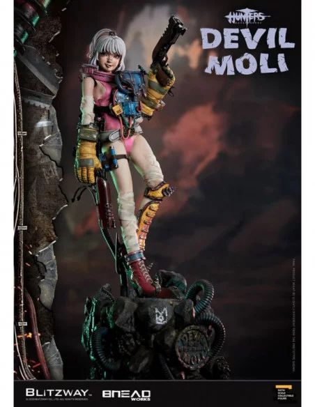 Hunters: Day After WWIII Figura 1/6 Devil Moli 44 cm