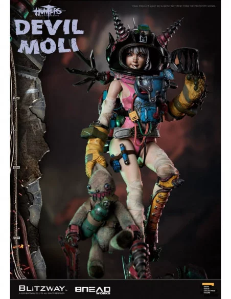 Hunters: Day After WWIII Figura 1/6 Devil Moli 44 cm