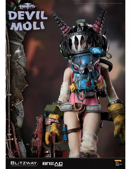 Hunters: Day After WWIII Figura 1/6 Devil Moli 44 cm