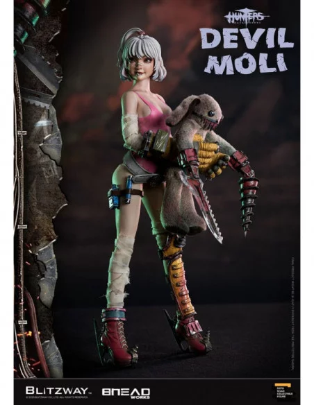 Hunters: Day After WWIII Figura 1/6 Devil Moli 44 cm