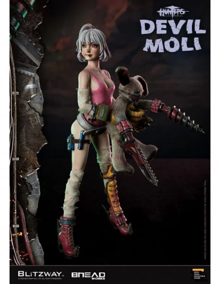 Hunters: Day After WWIII Figura 1/6 Devil Moli 44 cm