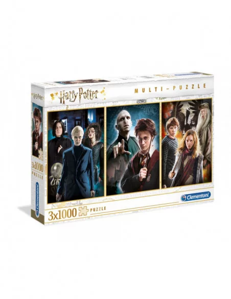 Harry Potter Pack de 3 Puzzles Characters (3 x 1000 piezas)