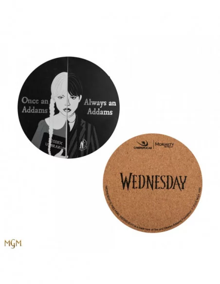 Wednesday Pack de 4 Posavasos