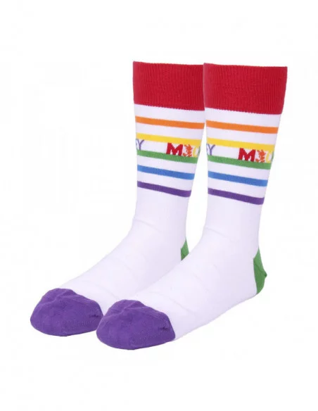 Disney Pack de 3 Pares de calcetines Mickey Pride Collection 40-46