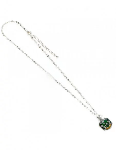 Harry Potter Collar con Colgante Slytherin (bañado en plata)