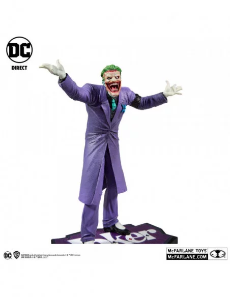 DC Comics Estatua 1/10 The Joker Purple Craze: The Joker by Greg Capullo 18 cm