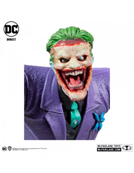 DC Comics Estatua 1/10 The Joker Purple Craze: The Joker by Greg Capullo 18 cm