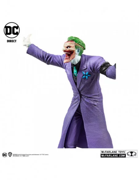 DC Comics Estatua 1/10 The Joker Purple Craze: The Joker by Greg Capullo 18 cm