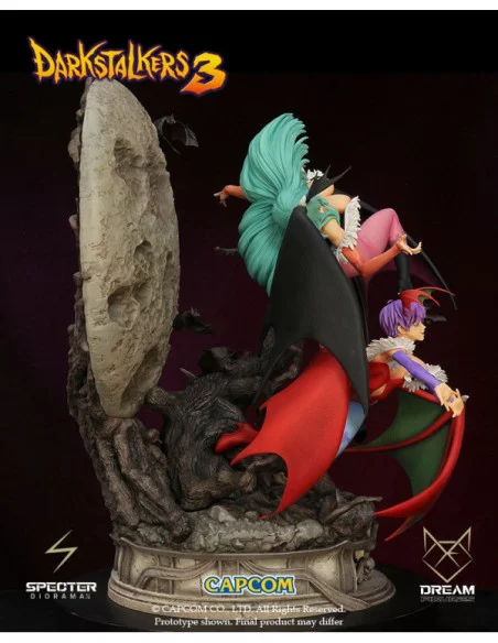 Darkstalkers 3 Diorama 1/6 Morrigan & Lilith 47 cm