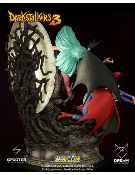 Darkstalkers 3 Diorama 1/6 Morrigan & Lilith 47 cm