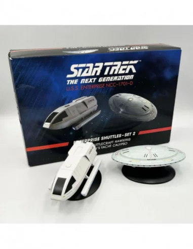 Star Trek Generations Starships Mini Réplicas Diecast Shuttle Hawking & Capt Yacht 13 cm