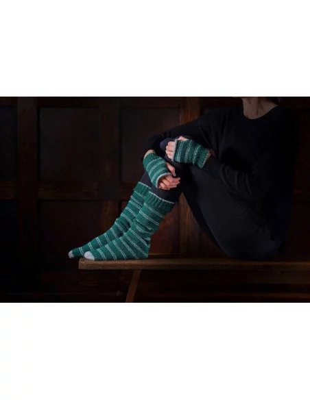 Harry Potter Kit de Calcetines holgados y Guantes Slytherin