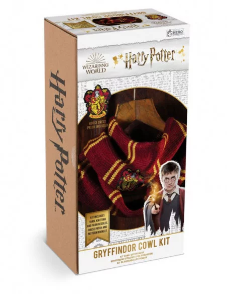 Harry Potter Kit de Costura Costura Bufanda Infinita Gryffindor