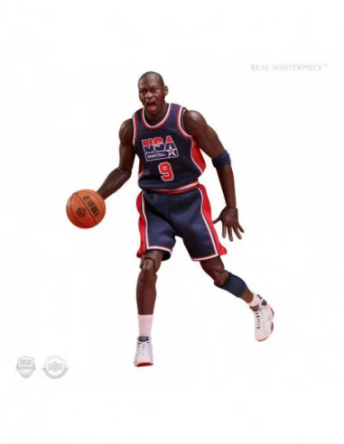 NBA Collection Figura Real Masterpiece 1/6 Michael Jordan Barcelona '92 Limited Edition 30 cm