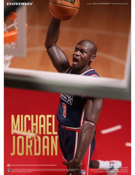 NBA Collection Figura Real Masterpiece 1/6 Michael Jordan Barcelona '92 Limited Edition 30 cm