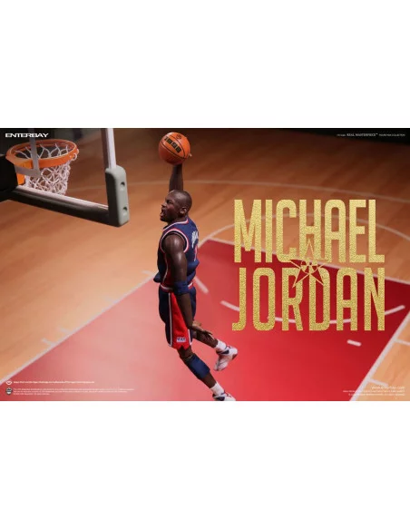 NBA Collection Figura Real Masterpiece 1/6 Michael Jordan Barcelona '92 Limited Edition 30 cm