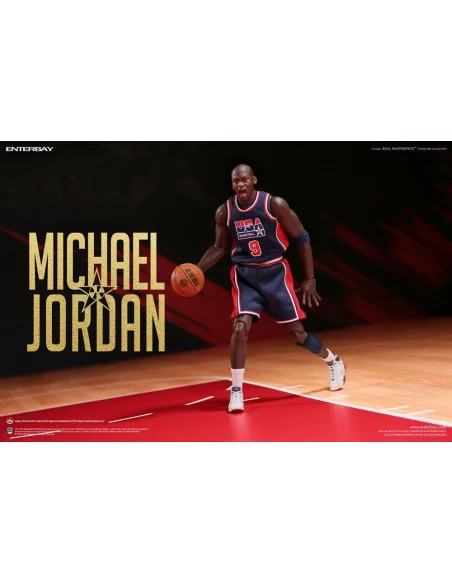 NBA Collection Figura Real Masterpiece 1/6 Michael Jordan Barcelona '92 Limited Edition 30 cm