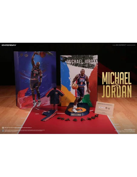 NBA Collection Figura Real Masterpiece 1/6 Michael Jordan Barcelona '92 Limited Edition 30 cm