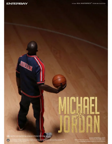 NBA Collection Figura Real Masterpiece 1/6 Michael Jordan Barcelona '92 Limited Edition 30 cm