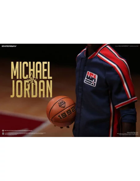 NBA Collection Figura Real Masterpiece 1/6 Michael Jordan Barcelona '92 Limited Edition 30 cm