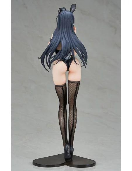 Ikomochi Original Character Estatua 1/6 Black Bunny Aoi 31 cm