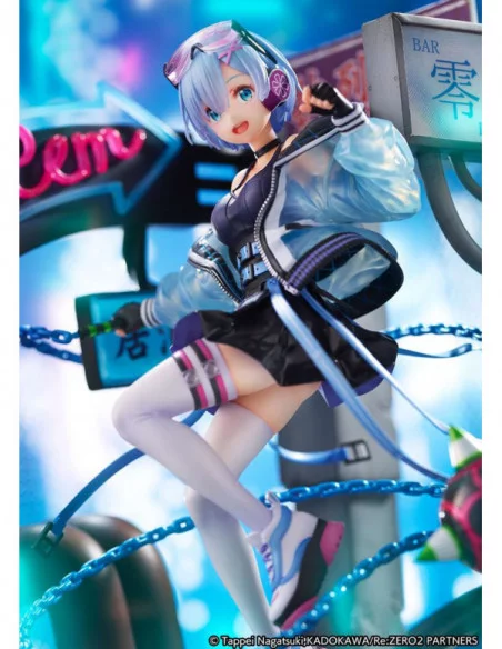 Re: Zero Starting Life in Another World Estatua 1/7 Rem Neon City Ver. 27 cm