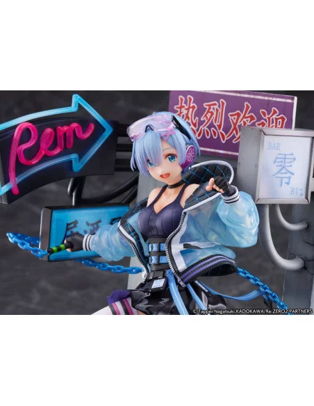 Re: Zero Starting Life in Another World Estatua 1/7 Rem Neon City Ver. 27 cm