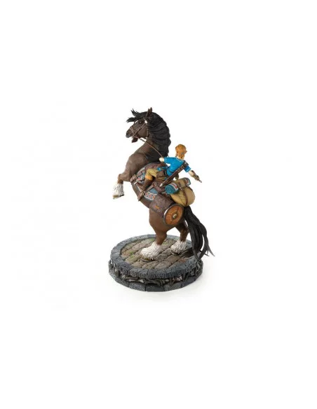 The Legend of Zelda Breath of the Wild Estatua Link on Horseback 56 cm