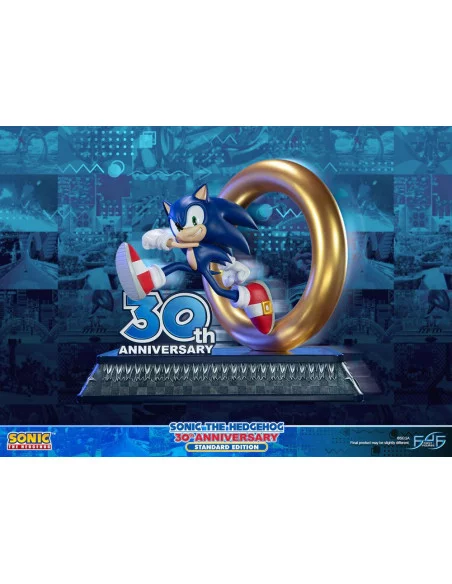 Sonic the Hedgehog Estatua Sonic the Hedgehog 30th Anniversary 41 cm